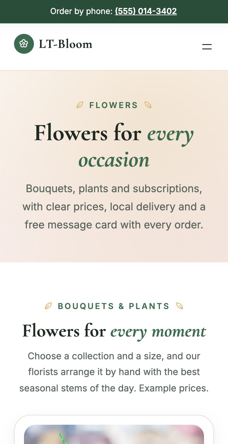 LT Bloom mobile treatments