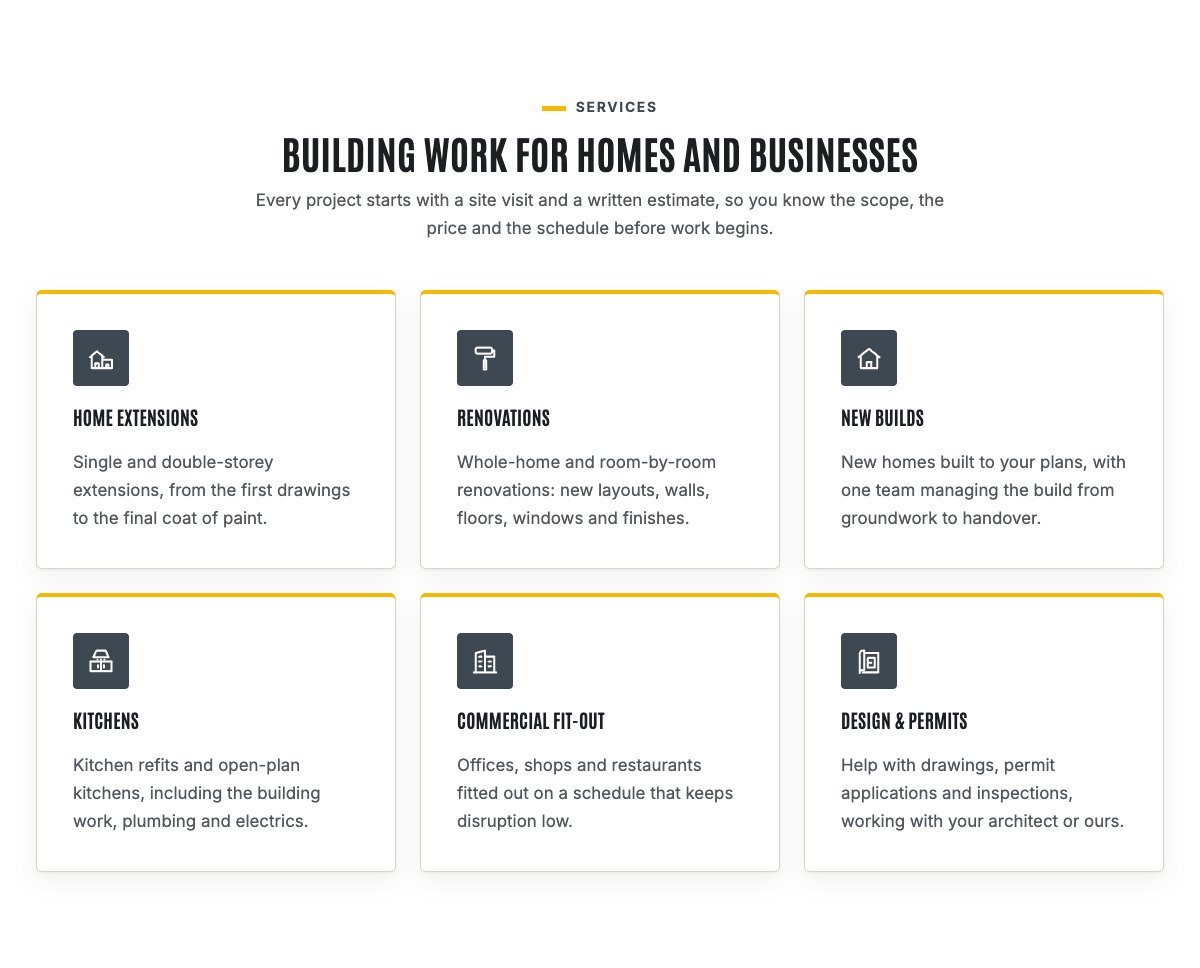 Services grid