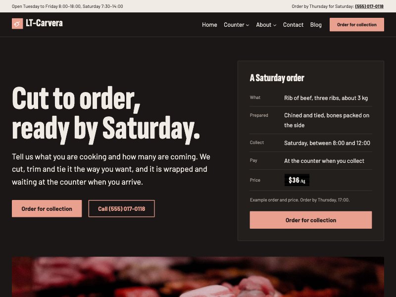LT Carvera – Smokehouse colour style