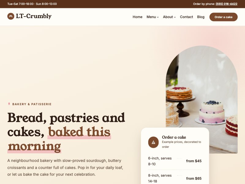 LT Crumbly – Default colour style