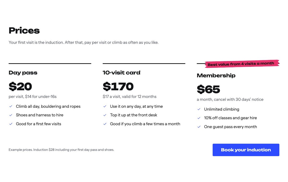 Prices