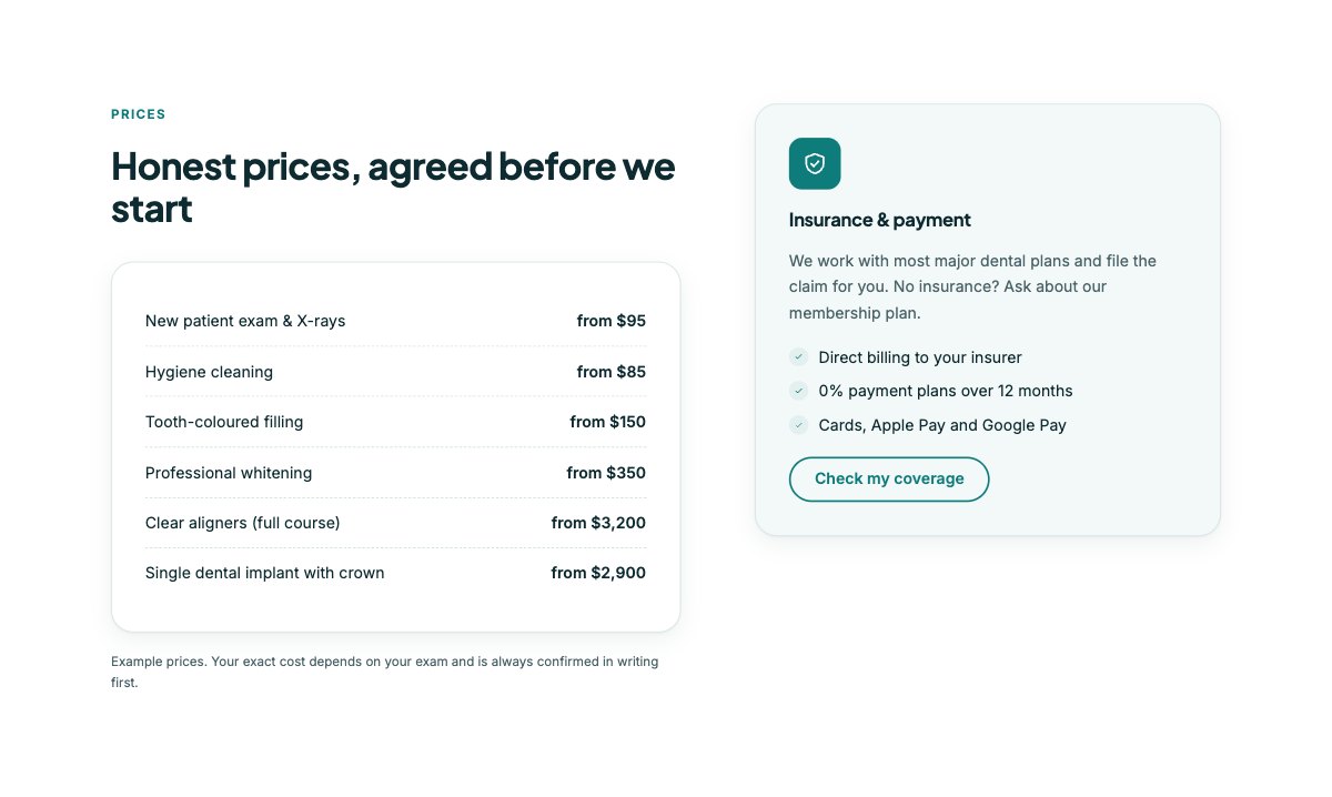 Prices and insurance