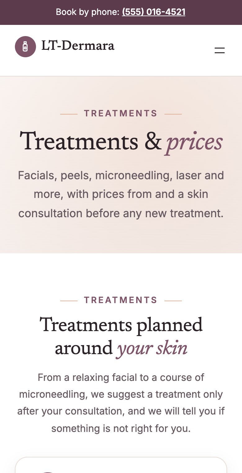 LT Dermara mobile treatments
