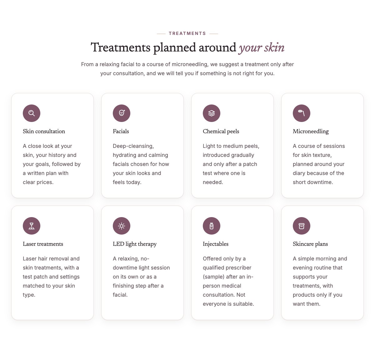 Treatments