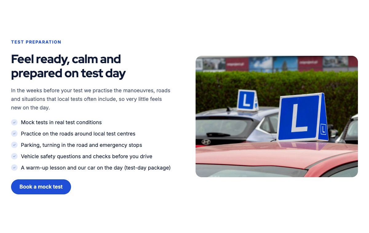 Test preparation