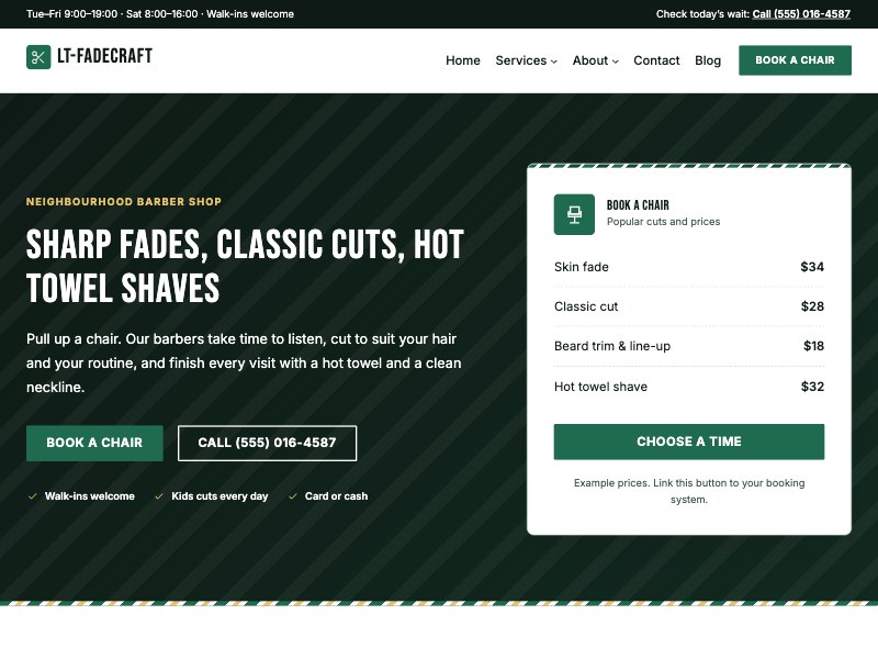 LT Fadecraft – Mint Tonic colour style