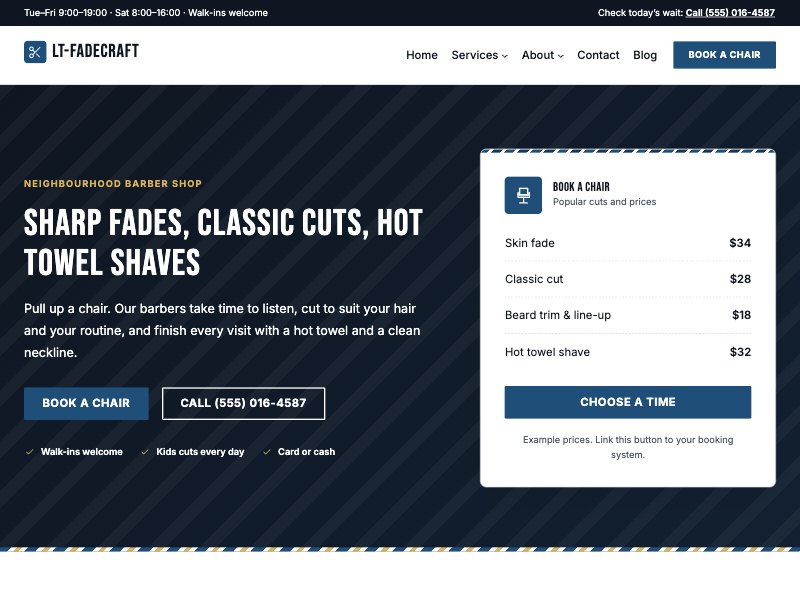 LT Fadecraft – Pomade colour style
