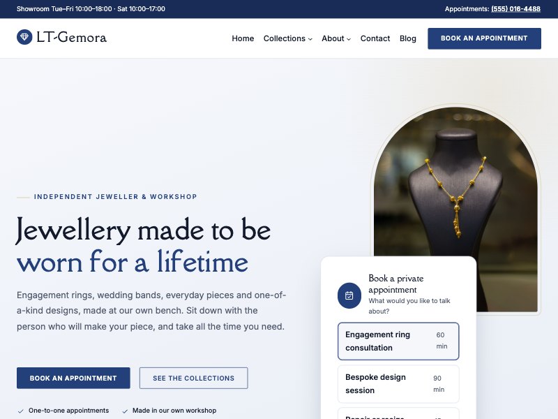 LT Gemora – Sapphire colour style