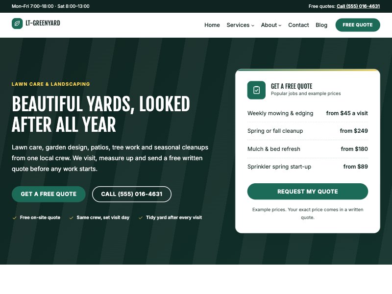 LT Greenyard – Meadow colour style