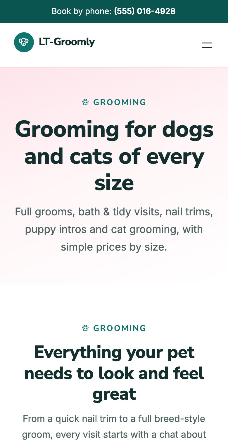 LT Groomly mobile treatments