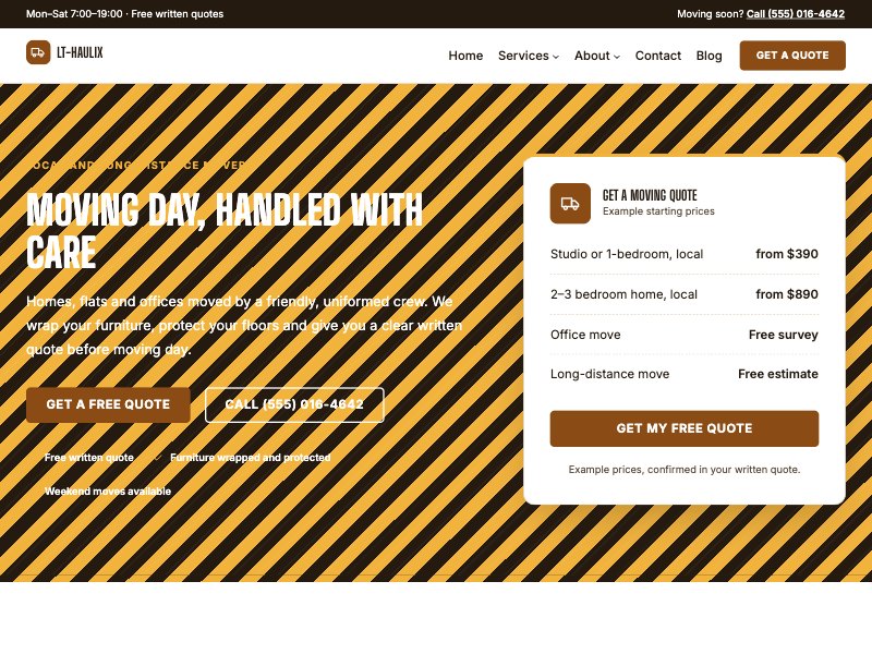 LT Haulix – Cardboard colour style