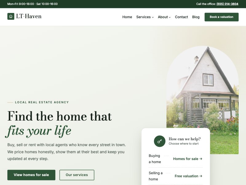LT Haven – Evergreen colour style