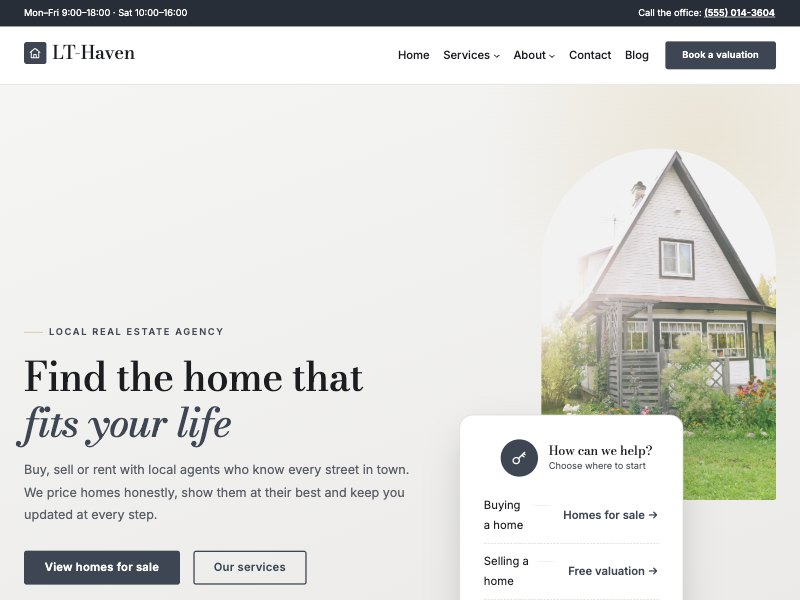 LT Haven – Slate colour style