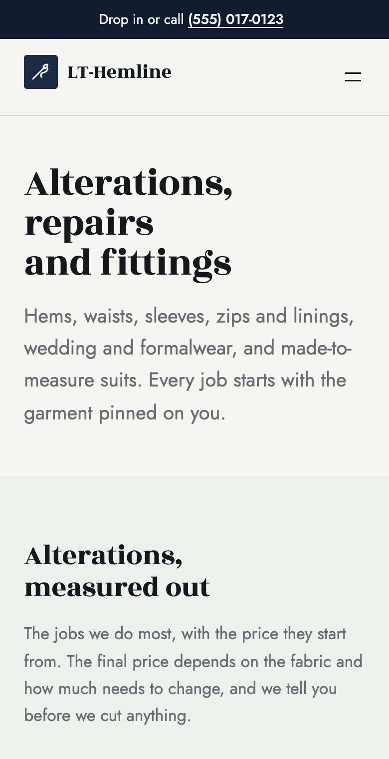 LT Hemline mobile treatments
