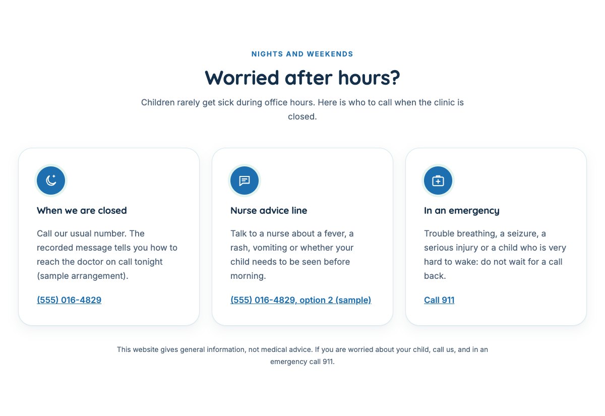 After-hours advice