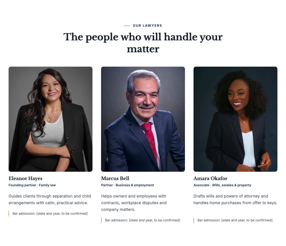 Your lawyers