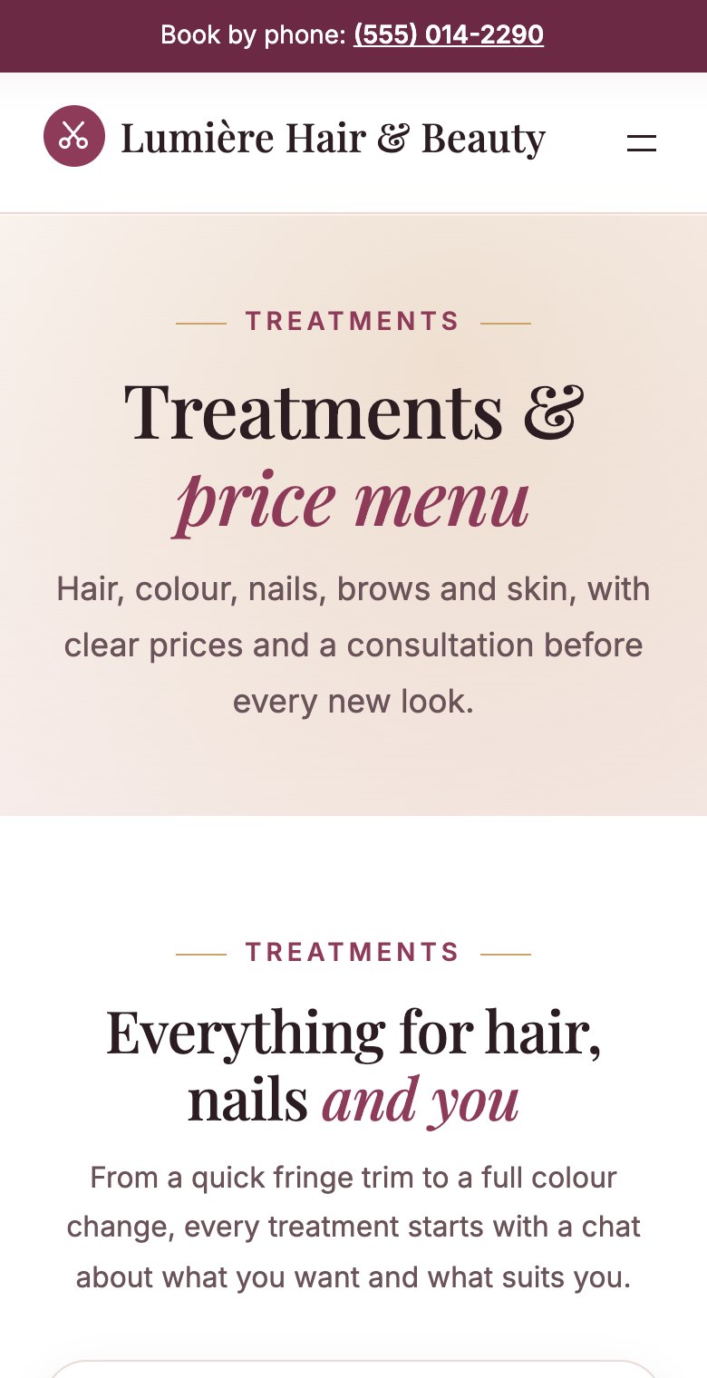 LT Lumière mobile treatments