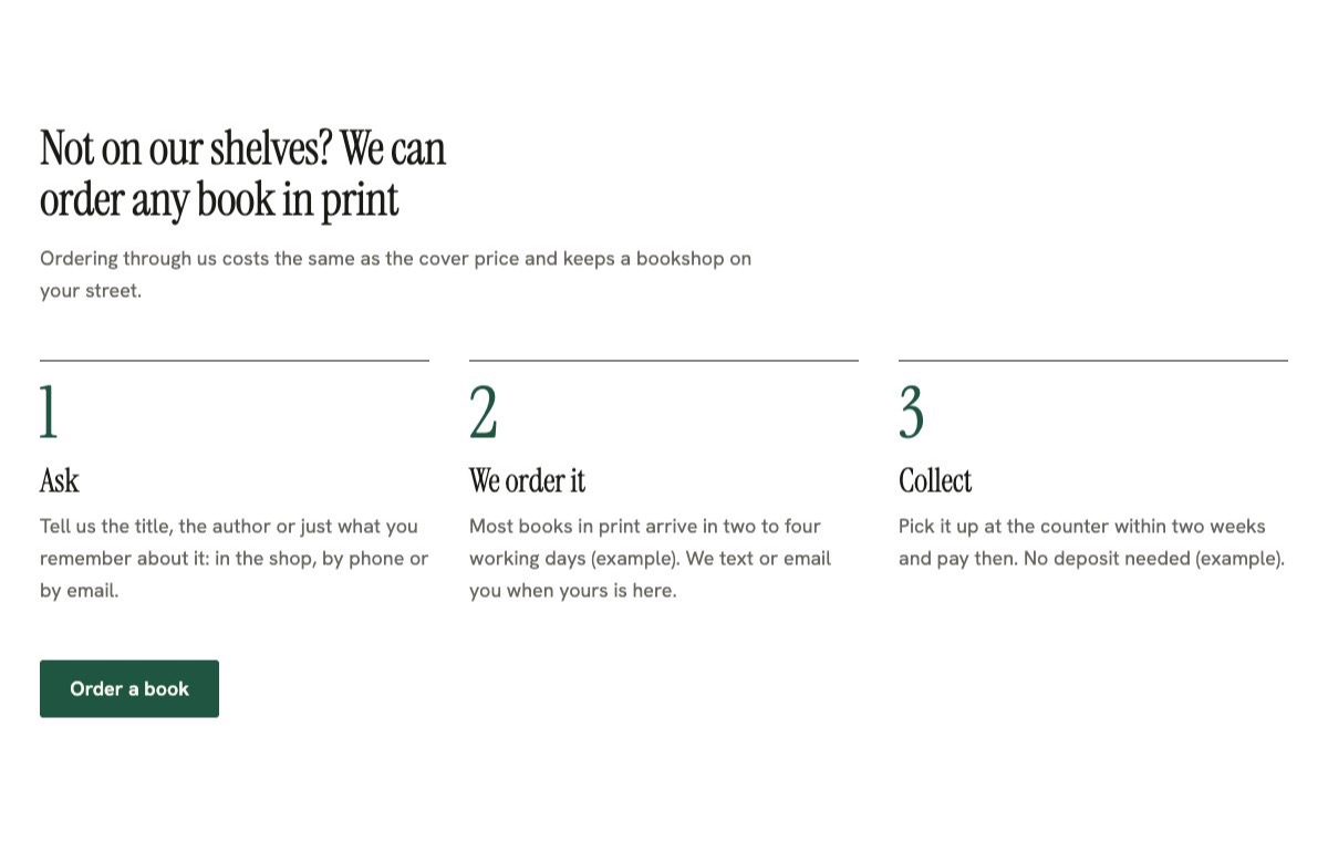 Order any book