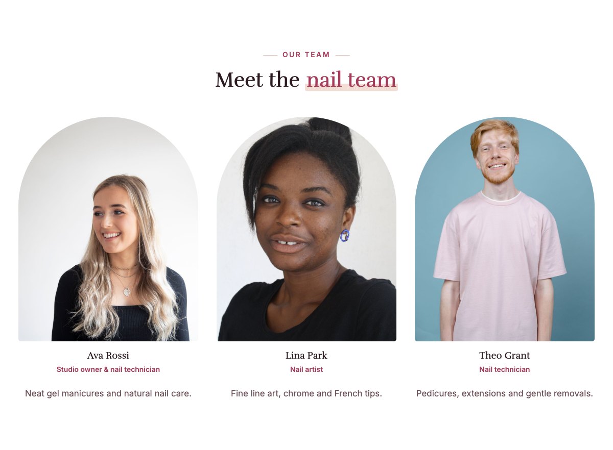 Nail team