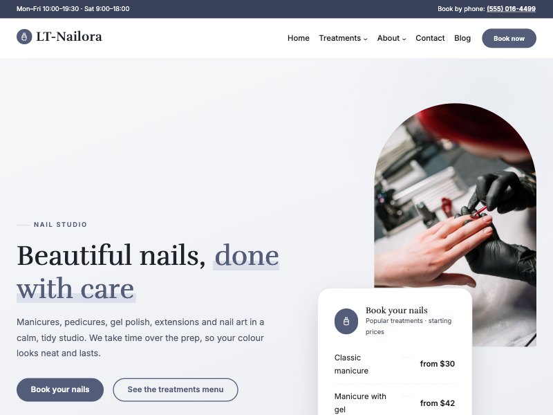 LT Nailora – Chrome colour style
