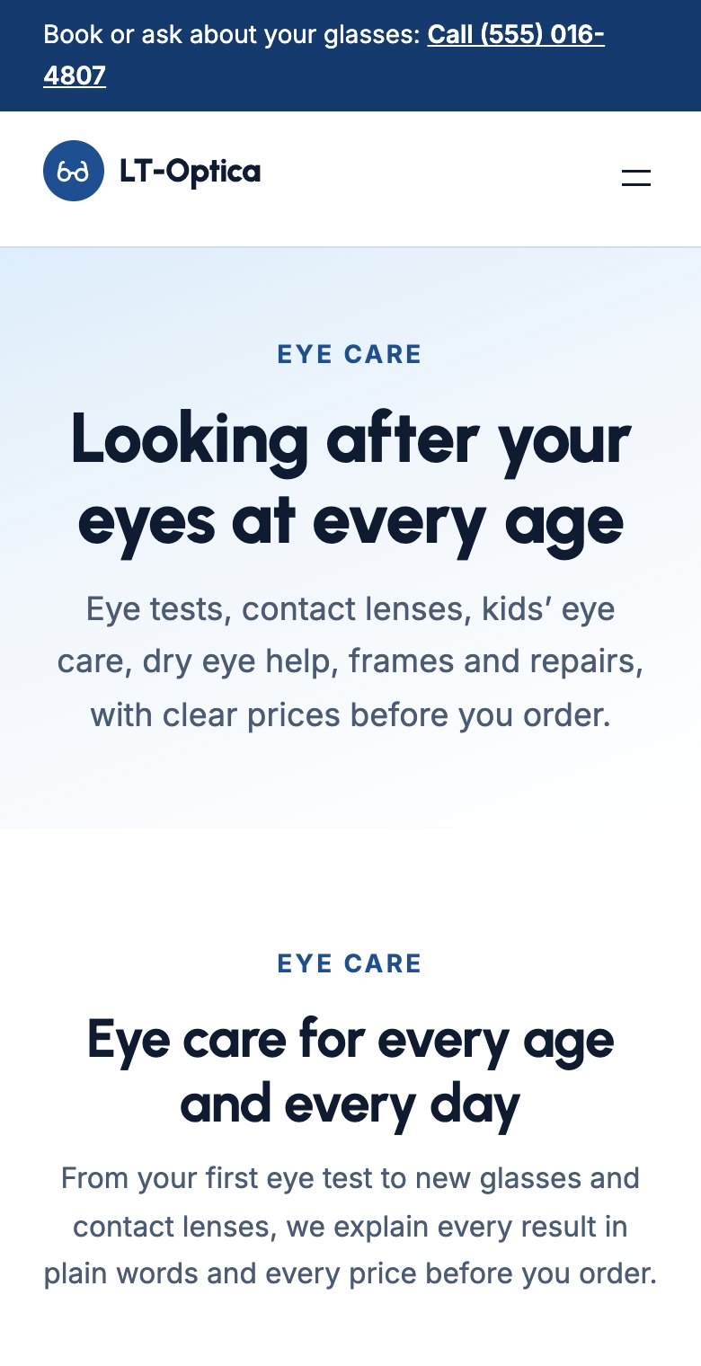 LT Optica mobile treatments
