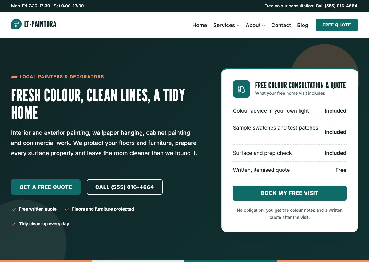 LT Paintora homepage