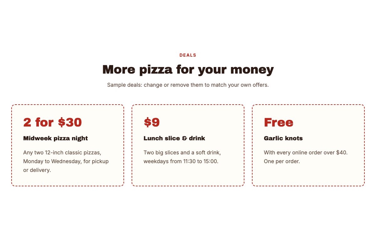 Deals