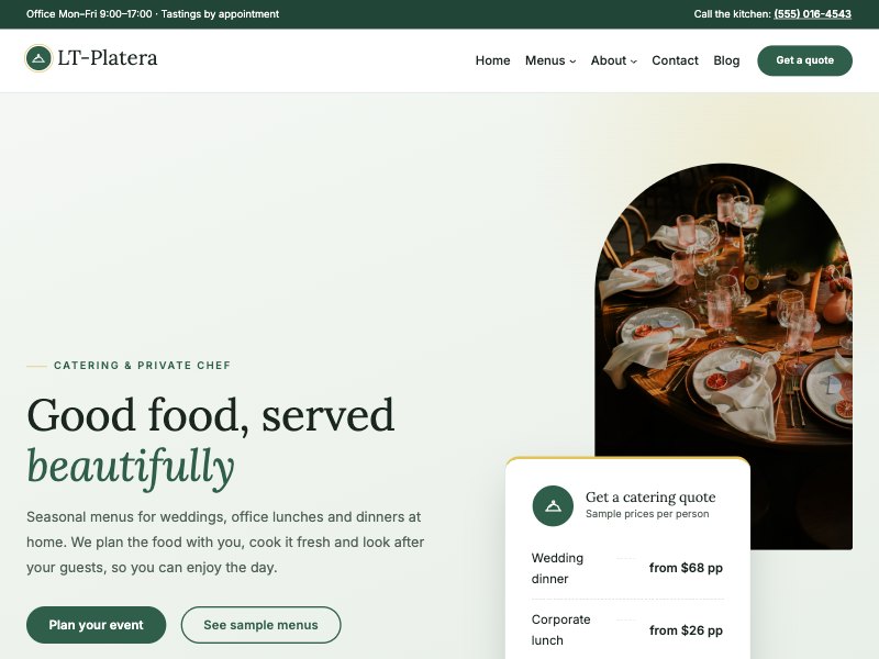 LT Platera – Rosemary colour style
