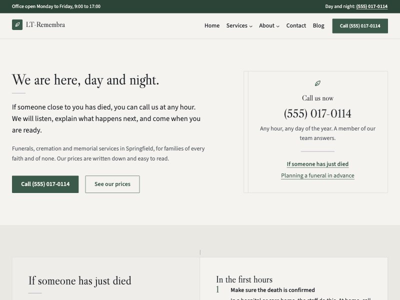 LT Remembra – Default colour style