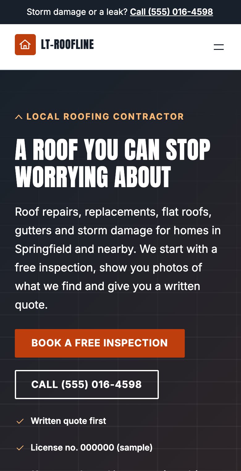 LT Roofline on a phone