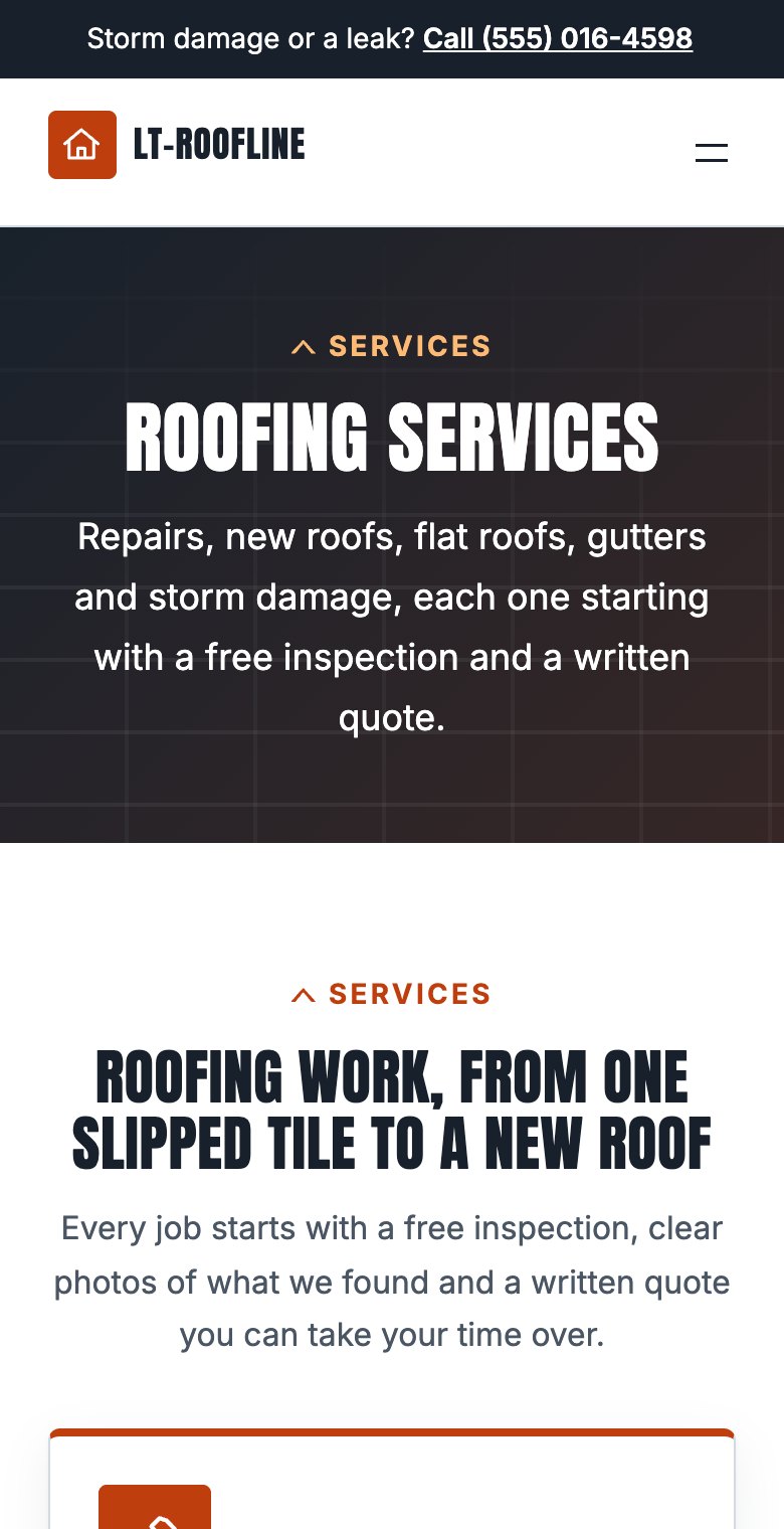 LT Roofline mobile treatments