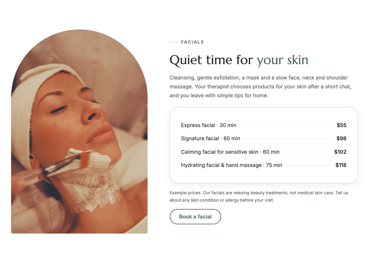 Facials