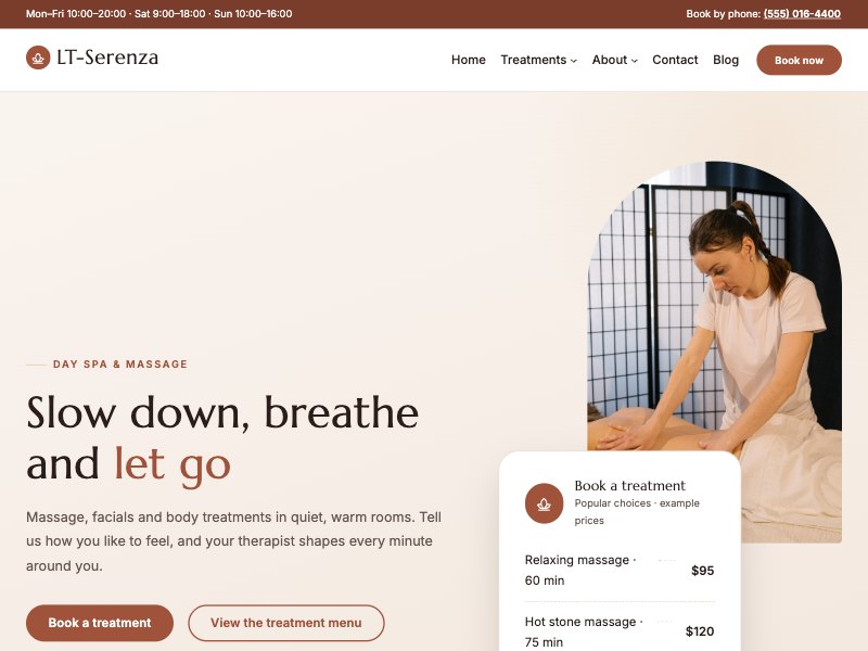 LT Serenza – Terracotta colour style