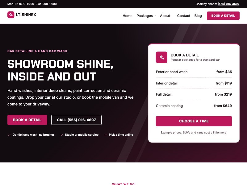 LT Shinex – Snow Foam colour style