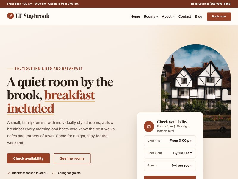 LT Staybrook – Hearth colour style