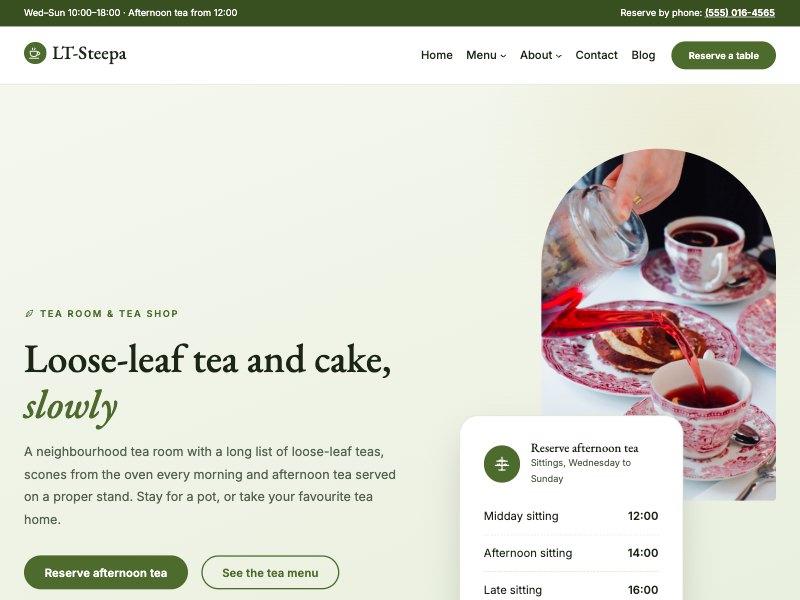 LT Steepa – Matcha colour style