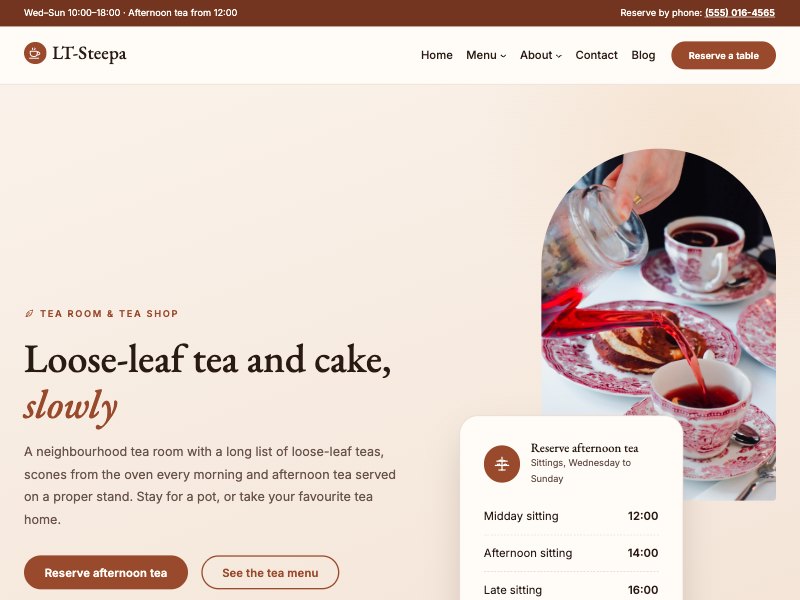 LT Steepa – Rooibos colour style