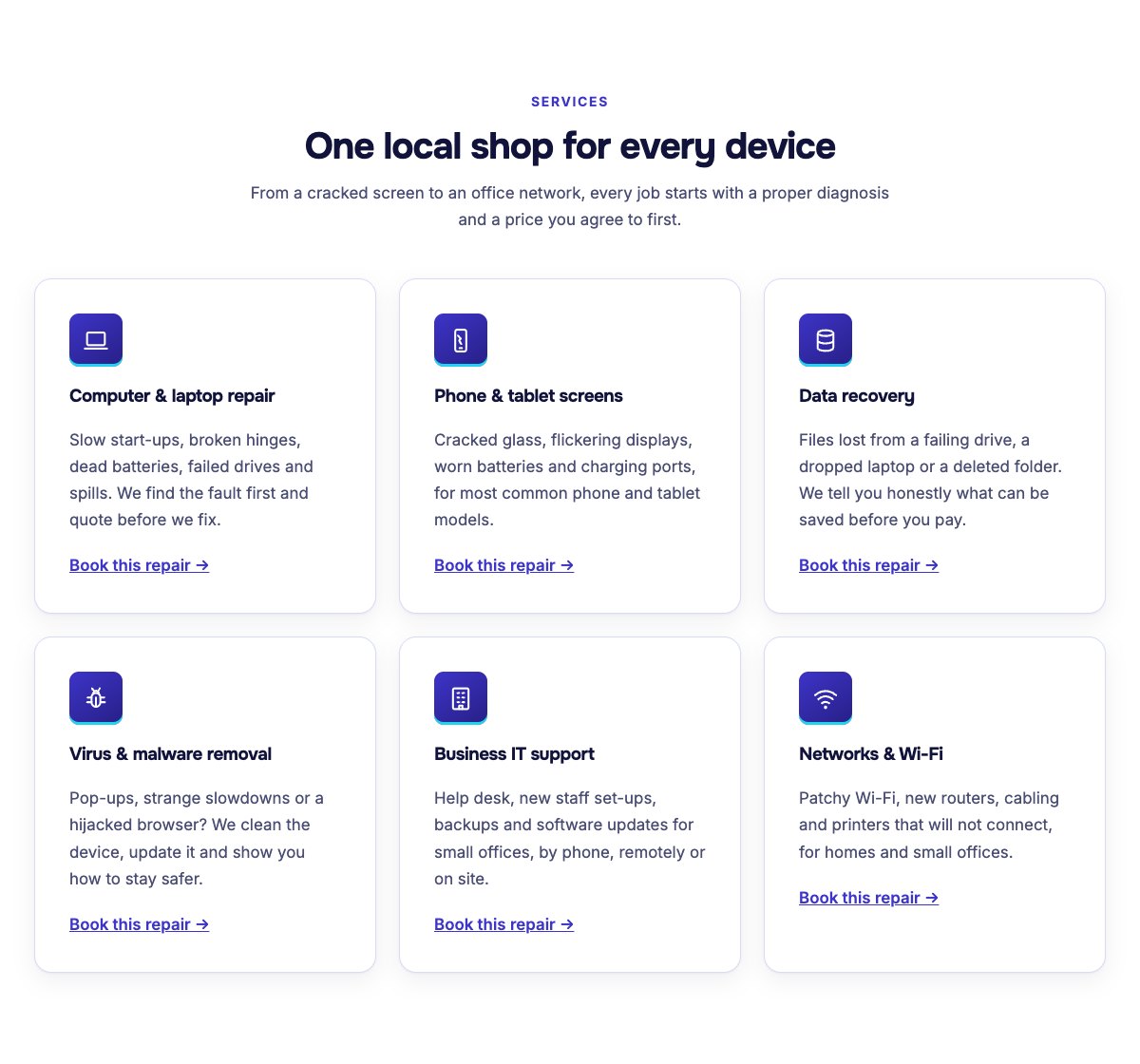 Repair services