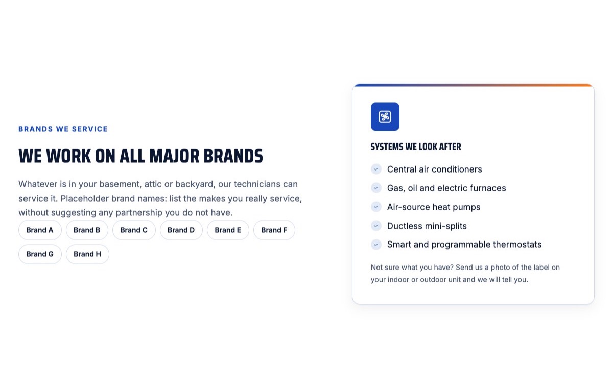 Brands we service