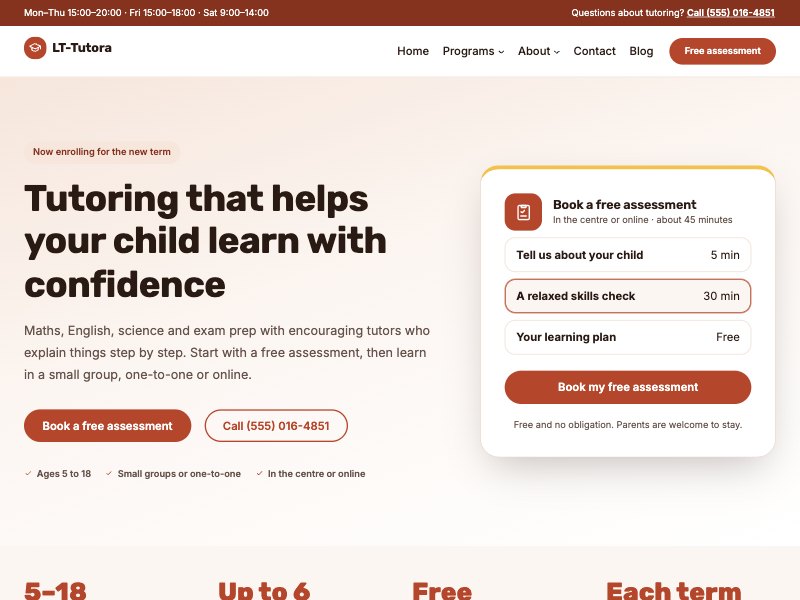 LT Tutora – Library colour style