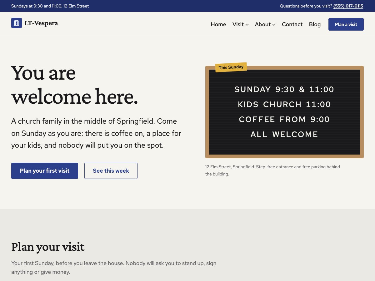 LT Vespera homepage