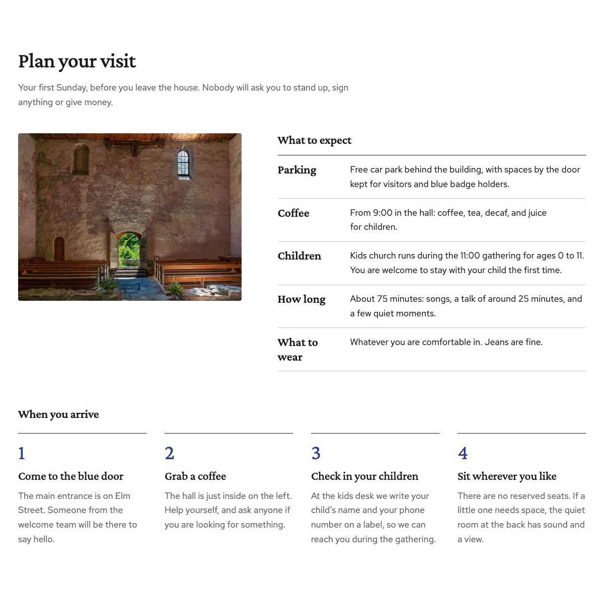 Plan your visit