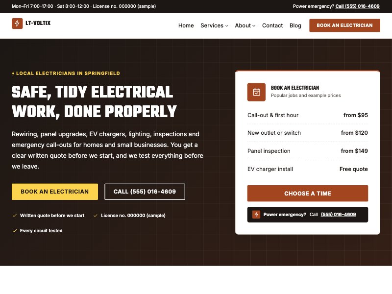 LT Voltix – Copper Wire colour style