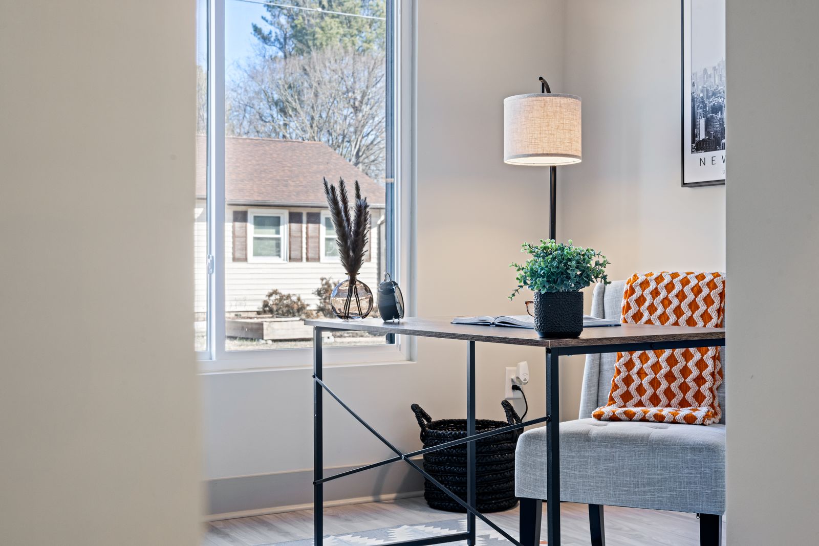 Home office corner