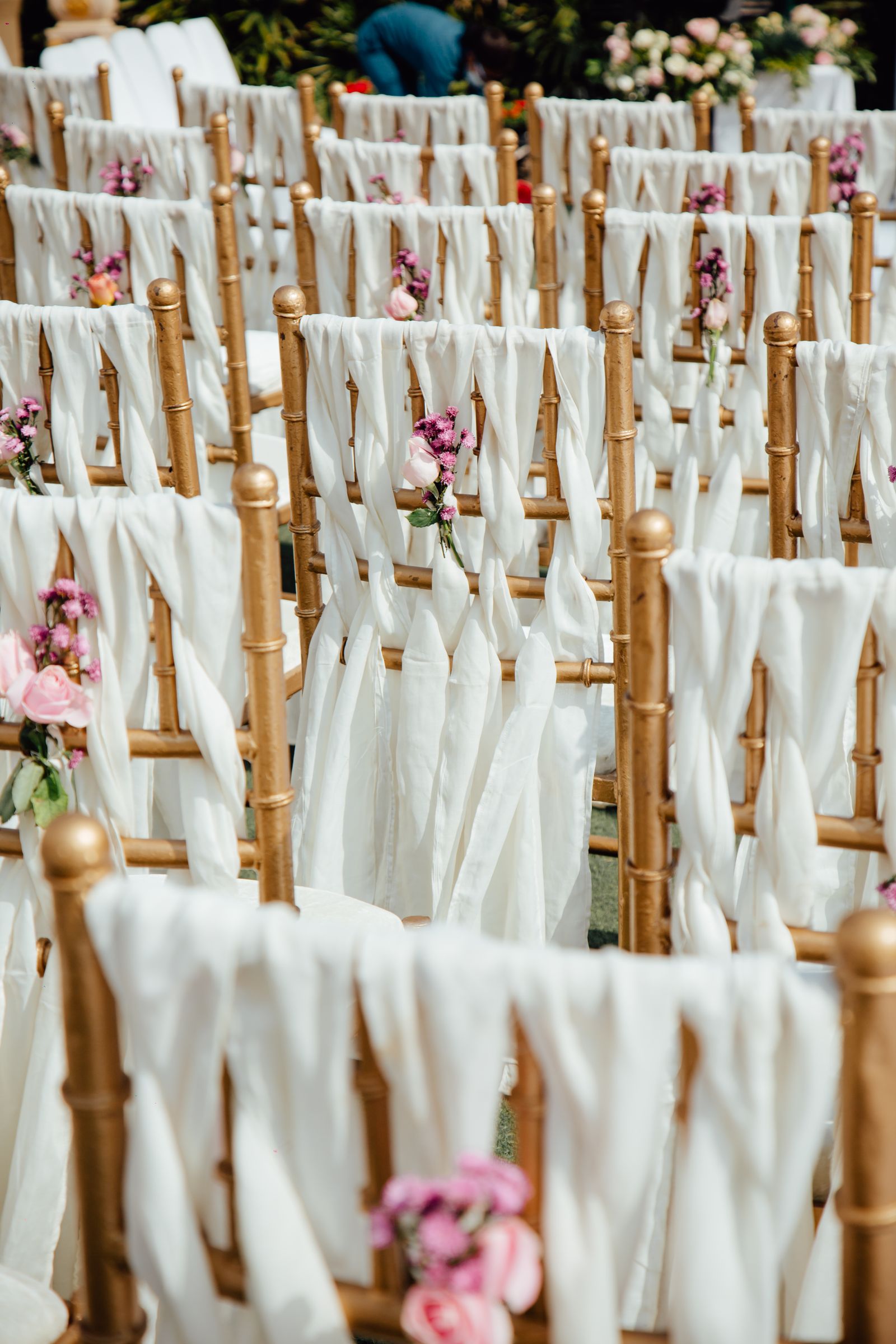 Ceremony aisle
