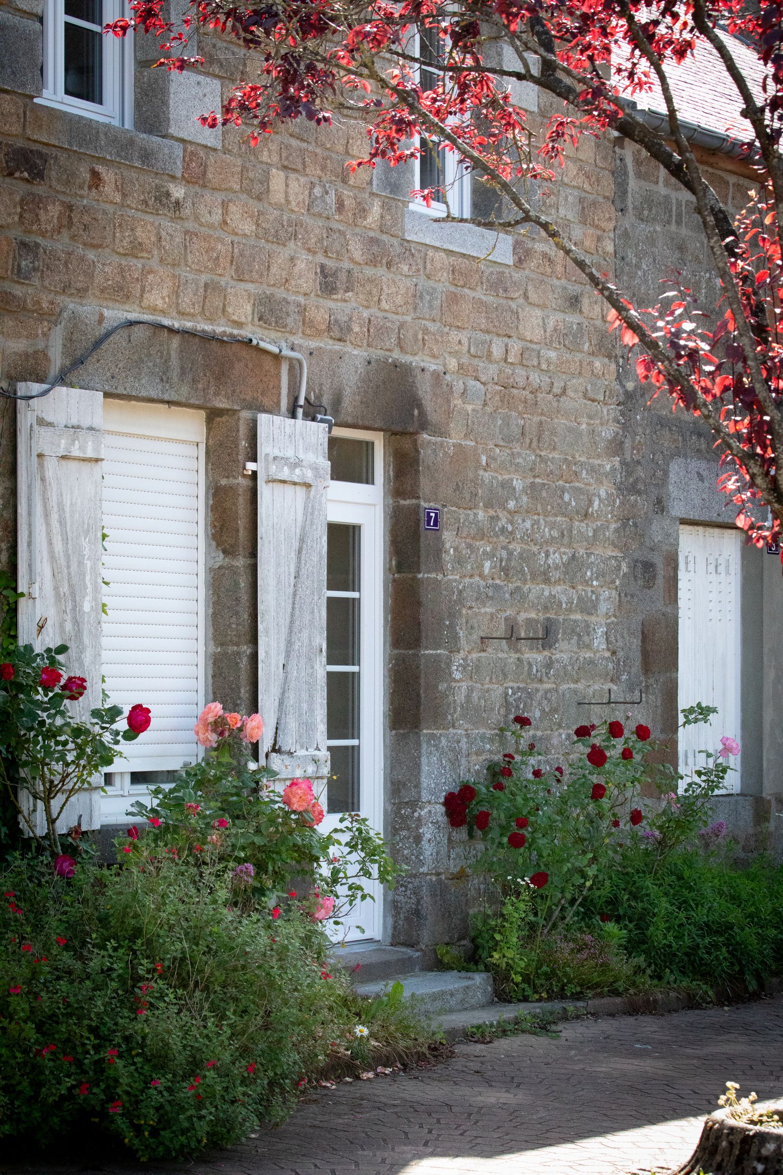 The front door