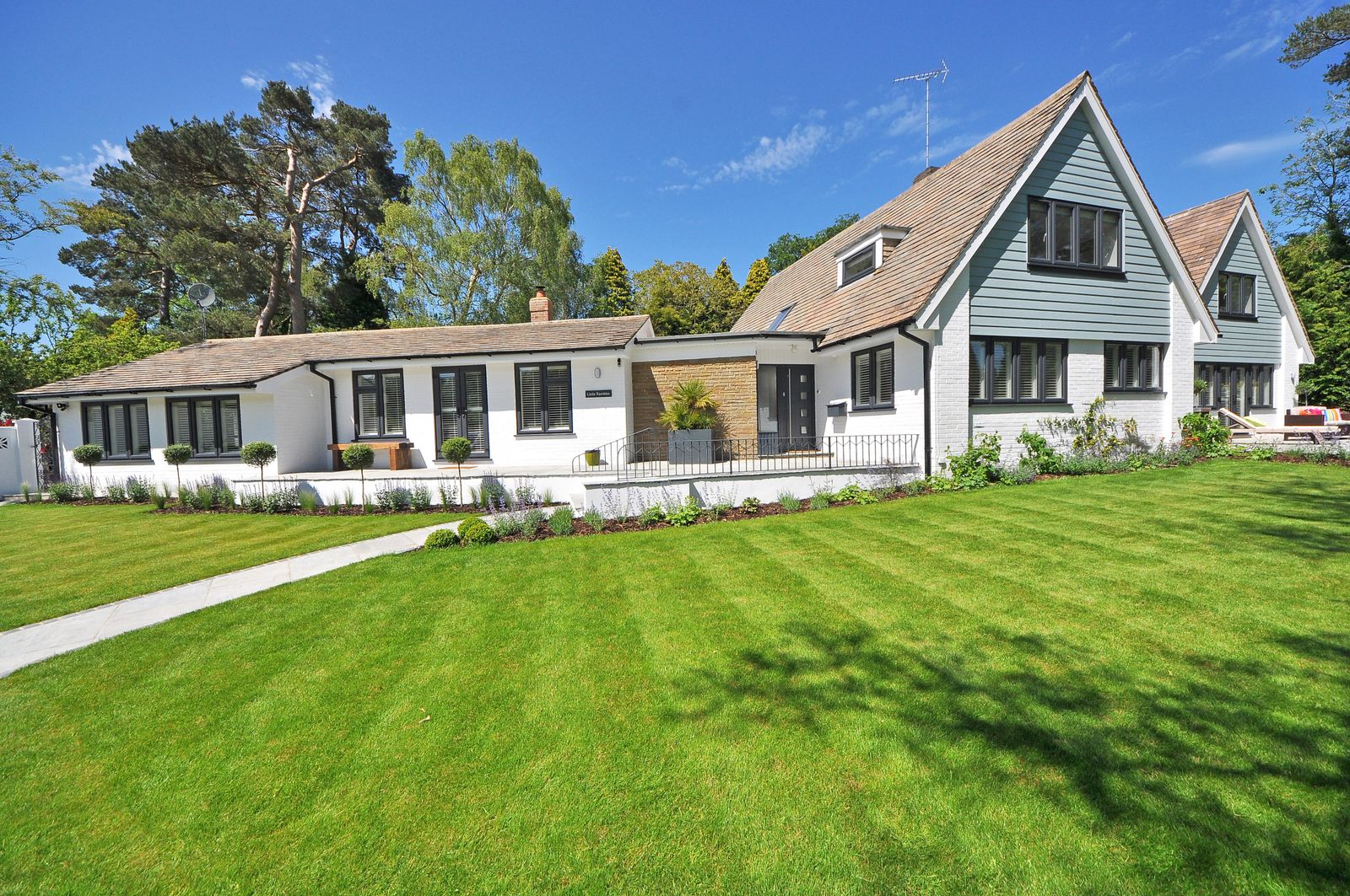 Front lawn renewal