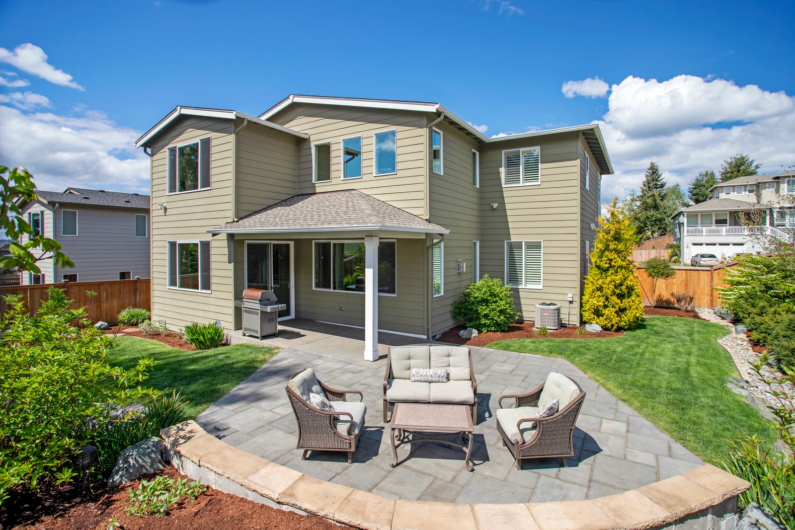 Paver patio