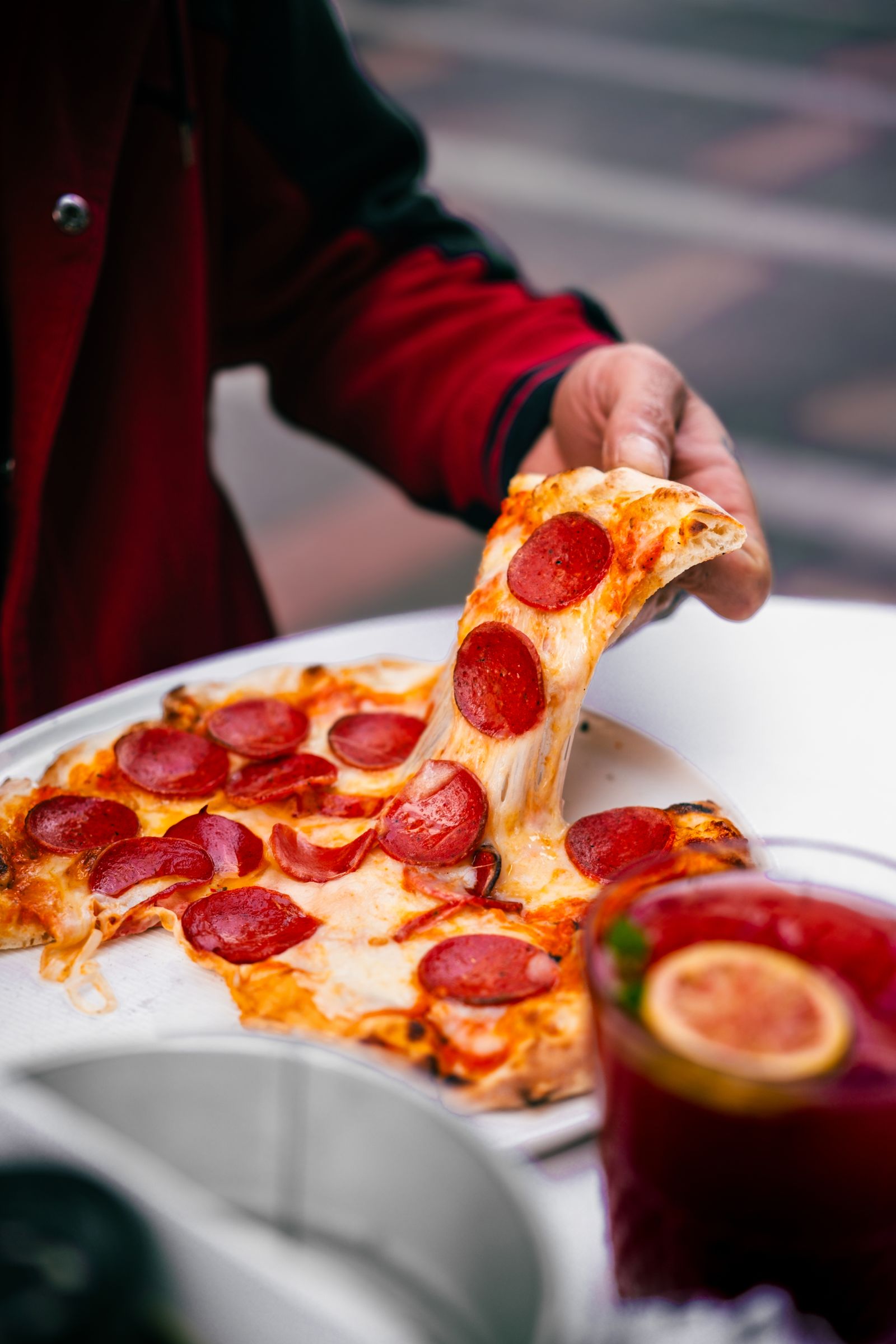 A slice to go at lunchtime