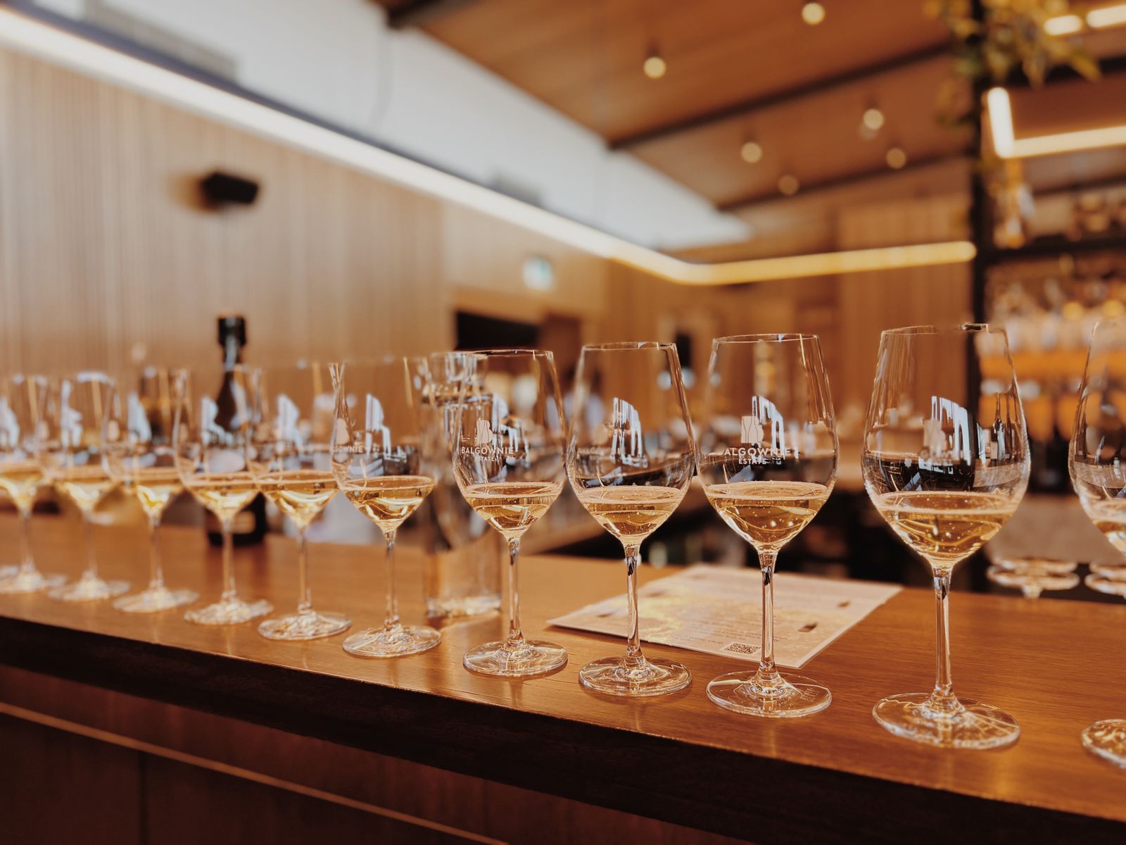 The tasting room